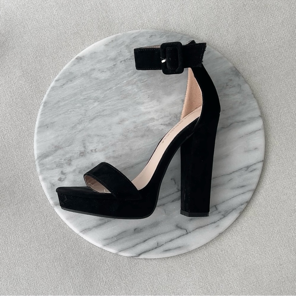 Black Platform Heels